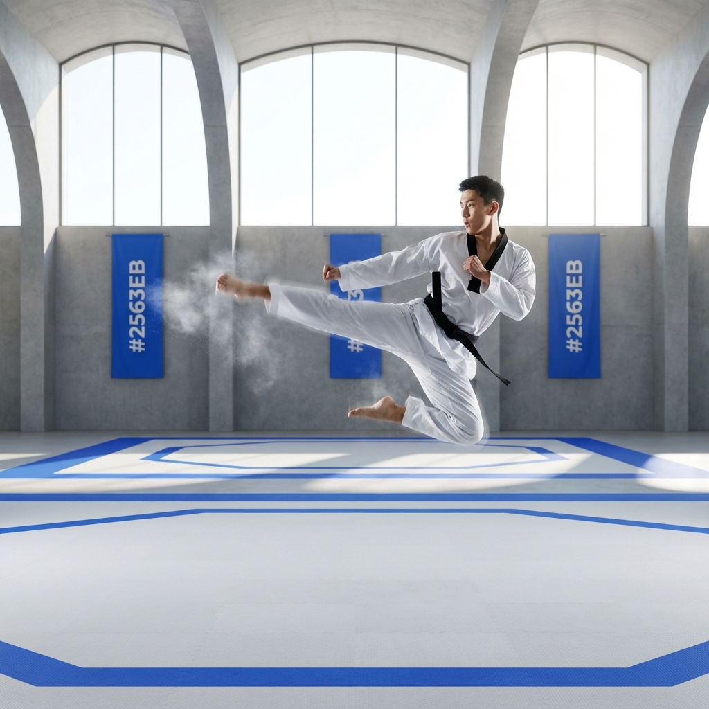 Taekwondo demonstration