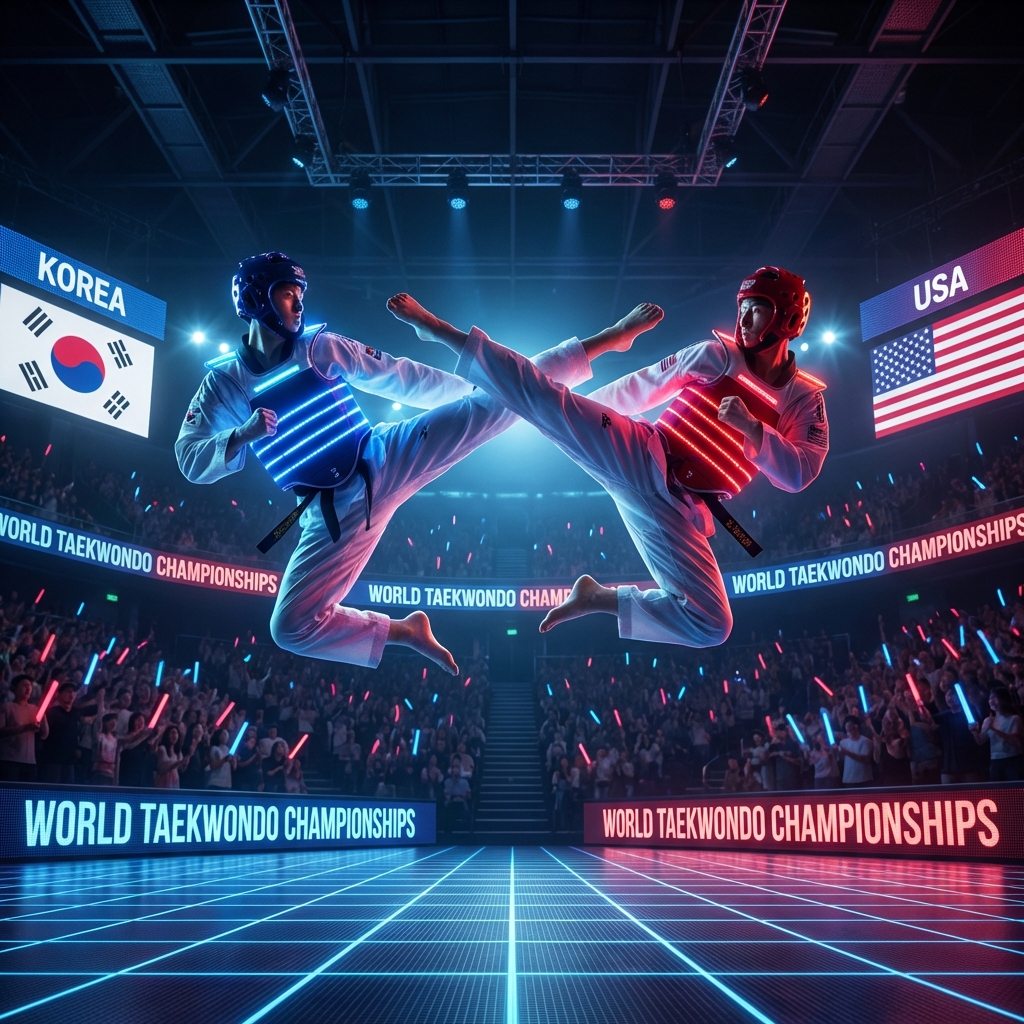 Taekwondo demonstration